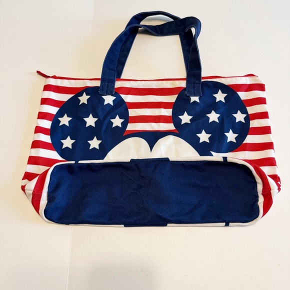 Disney Mickey Mouse Americana Foldable Tote Bag - Picture 3 of 8